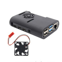 Carcasa con Ventilador Para Raspberry PI 4