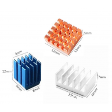 Disipadores de Calor de Aluminio y Cobre para Raspberry PI 4