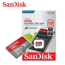 Memoria Sandisk 128GB microSDXC UHS-I A1 C10