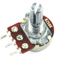 Potenciómetro Lineal 250 KOhm B250K
