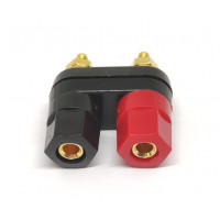 Conector Banana Doble Hembra Empotrado