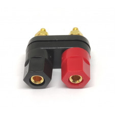 Conector Banana Doble Hembra Empotrado