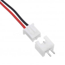 Conector JST XH 2P 2.54mm Macho y Hembra