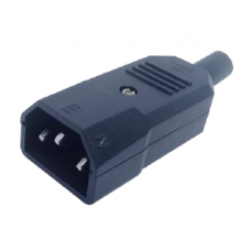 Conector Macho Poder Volante C14 10A