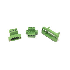 Conector Pasante de 3 Polos Paso 5.08mm