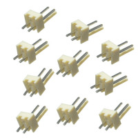 Pack de 10 Conectores Molex Macho para PCB 2.54mm 2P