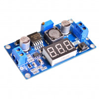 Módulo LM2596 DC-DC Buck 1.25V-35V con Voltímetro