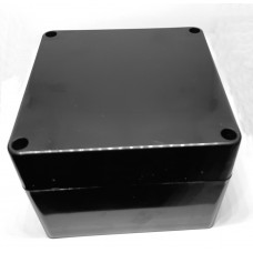 Caja Plástica Negra de 120x120x90mm IP65