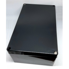 Caja Plástica Negra de 200x120x75mm IP65