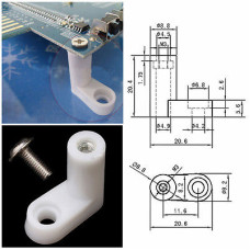 Set de 4 Soportes para PCB con 4 Tornillos