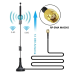 Antena Wifi Dual Band 2.4GHz y 5GHz 12dBi RP-SMA