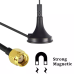 Antena Wifi Dual Band 2.4GHz y 5GHz 12dBi RP-SMA