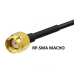 Antena Wifi Dual Band 2.4GHz y 5GHz 12dBi RP-SMA