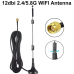 Antena Wifi Dual Band 2.4GHz y 5GHz 12dBi SMA