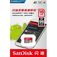 Memoria Sandisk 16GB microSDHC