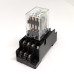 Relé (relay) con bobina de 24VDC 14 pines