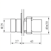 Selector 22mm 3 Posiciones