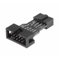 Adaptador de 10 a 6 pines para AVRISP MKII USBASP STK500