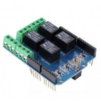 Shield Relé de 4 Canales para Arduino