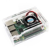 Carcasa Acrílica con Ventilador para Raspberry PI 3 Model B