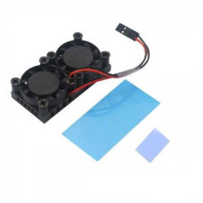 Ventilador Doble para Raspberry PI4 Model B