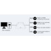 Conversor RS-232 a RS-485 Industrial Aislado
