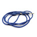 Cable 1mt Banana Macho 4mm Azul