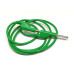 Cable 1mt Banana Macho 4mm Verde