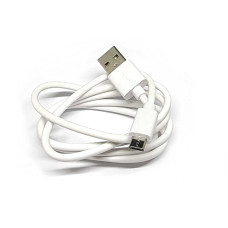 Cable Micro USB 2.0 blanco