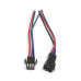 Conector JST SM 3P 2.54mm Macho y Hembra