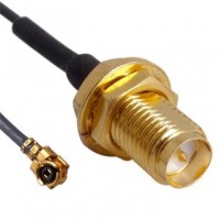 Pigtail cable RP-SMA Hembra a UFL (IPEX IPX) 15cm