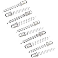 Pack 10 LED 5mm RGB Cátodo Común