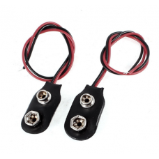 Conector para Batería de 9 Volts (2 Unidades)