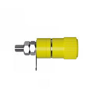 Conector Banana Hembra Amarillo