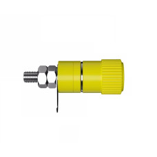Conector Banana Hembra Amarillo