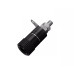 Conector Banana Hembra Negro
