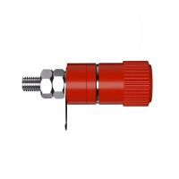 Conector Banana Hembra Rojo