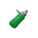Conector Banana Hembra Verde