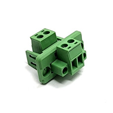 Conector Pasante de 2 Polos Paso 5.08mm