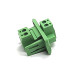 Conector Pasante de 2 Polos Paso 5.08mm