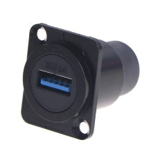 Conector USB 3.0 Metálico Pasamuros