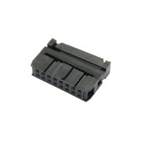 Conector IDC Hembra de 16P 2x8P Paso 2.54mm