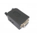 Conector DB9 Hembra con Carcasa y Bornera