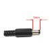Pack de 2 Conectores Macho 2.1x5.5mm