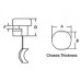 Pack de 5 Pasacables para Cable Plano 3x5.6mm