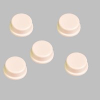 Capucha Blanca para Pulsador (Pack de 5 Unidades)