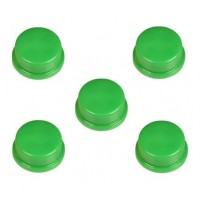 Capucha Verde para Pulsador (Pack de 5 Unidades)