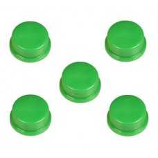 Capucha Verde para Pulsador (Pack de 5 Unidades)