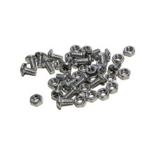Pack de 20 Pernos y Tuercas M3