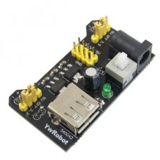 Fuente de poder 5Vdc y 3,3Vdc para Protoboard (breadboard) 